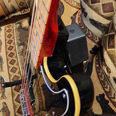 Homemade  Precision Bass with Jazz bass neck image 5