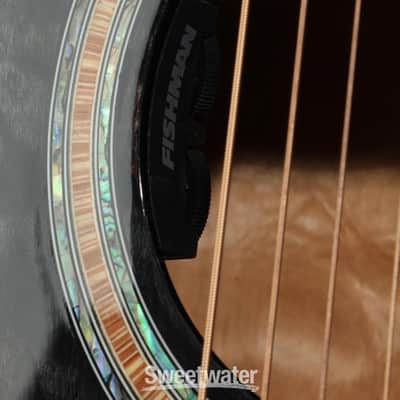 B.C. Rich Prophecy Series Acoustic Cutaway Acoustic-electric Guitar - Smoke Black Quilt (BCRACSmBkd1) image 5