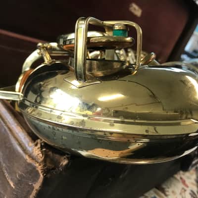 Buescher Aristocrat Big B Professional Bb Tenor Saxophone 1945 - Lacquer image 7