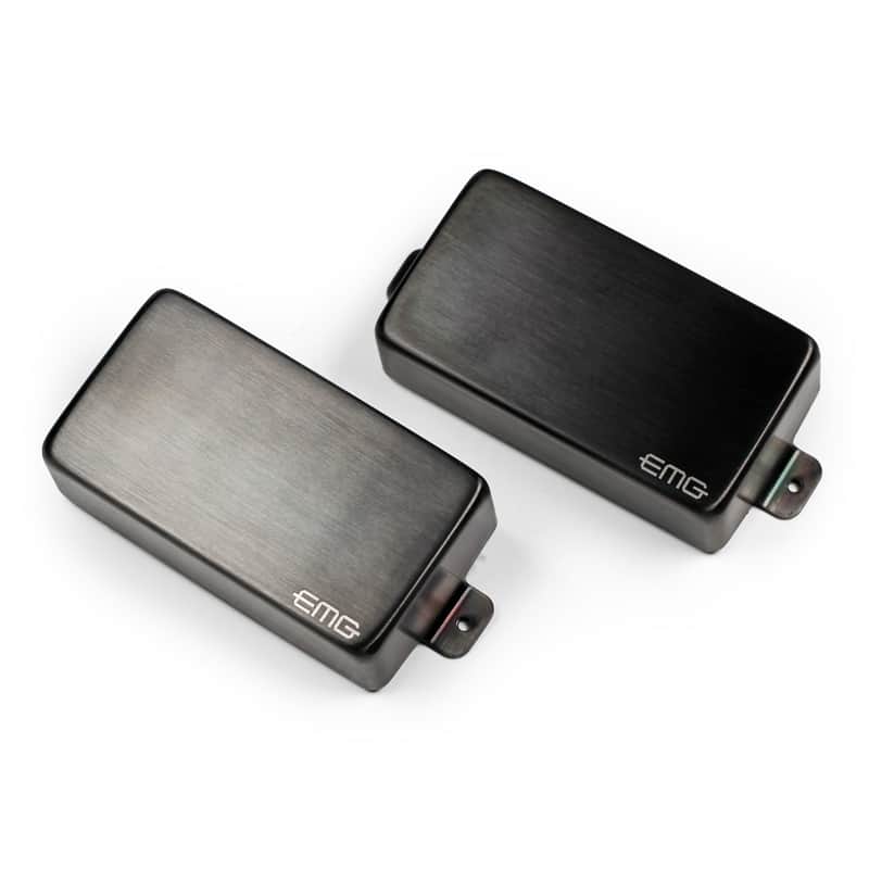 EMG 81 85 Set Brushed Black Chrome | Reverb