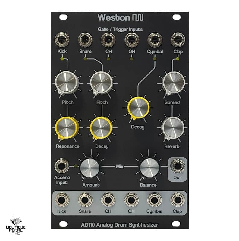Weston Precision Audio AD110 Analog Drums (BPNYC) image 1