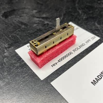 ORIGINAL Roland Juno-60 Replacement HPF Slider Switch (13159505) for Juno-60 image 2