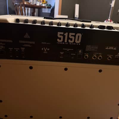EVH 5150 Iconic Series 2-Channel 60-Watt 2x12" Guitar Combo 2023 - Present - Ivory image 3