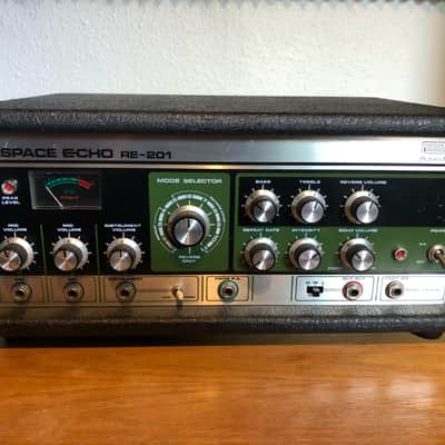 Roland RE-201 Space Echo – Serviced w/ New Tape, Pinch Roller & Felt + Step-Down Transformer