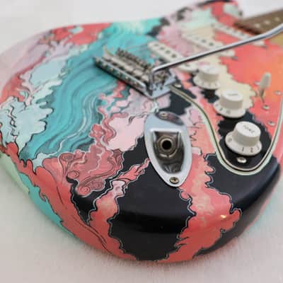 CUSTOM 2005 MIM Fender Standard Stratocaster ("Dream & Transience") image 4