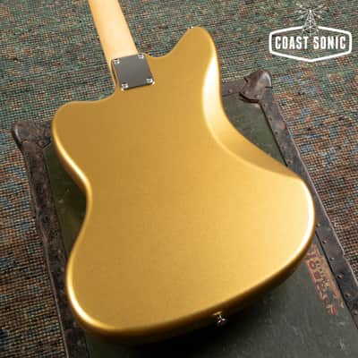 2025 Fender FSR Traditional 60s Jazzmaster Made in Japan - Mystic Aztec Gold Matching Headstock image 9