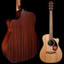 Fender CC-60SCE Concert, Walnut Fb, Natural 4lbs 4.8oz