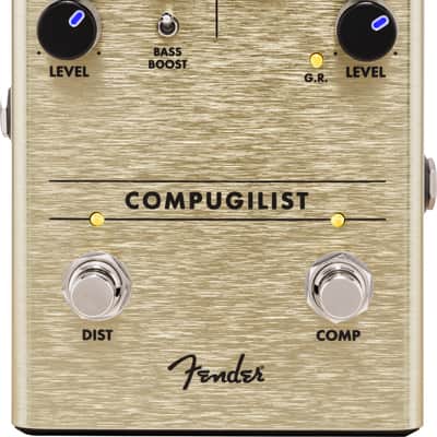 Fender Compugilist Compressor & Distortion - Guitar Effect Pedal image 6