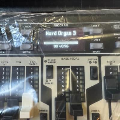 Nord Organ 3 Drawbar Dual Manual 61 keys keyboard MINT //ARMENS// image 3