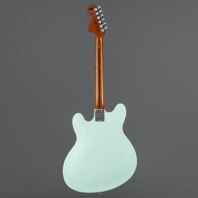 Fender Tom Delonge Starcaster Satin Surf Green - Electric Guitar image 3