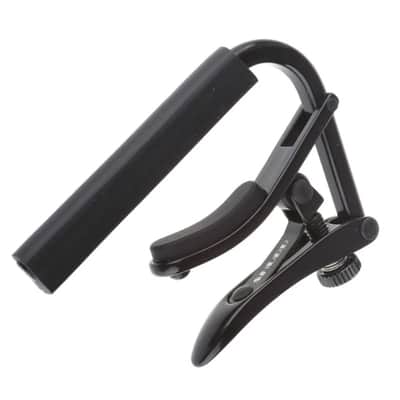 Shubb C2K Capo Noir for Nylon String Classical Guitars, Black Chrome image 3