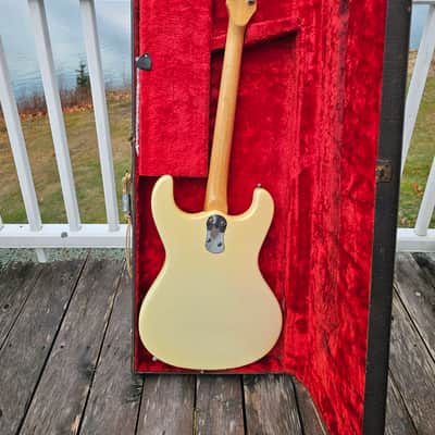 Mosrite Mark I (Ventures) 1965 - Pearl White - Made in USA image 25