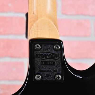 Kramer American Showster Savant II 1989 Black w/OHSC image 11