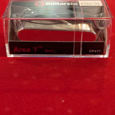 DiMarzio DP417C Area T Telecaster Neck Pickup - Chrome image 1