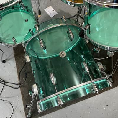KLASH DRUMS Coke Bottle Green Acrylic Kit image 5