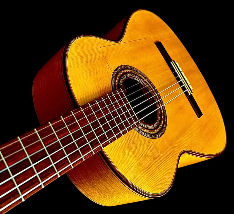 Edgar Piña Flamenco Concert Guitar-Spruce/Cypress image 1