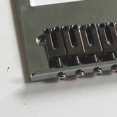 Custom Fender NOS Relic Style Electric Guitar Six Black Nickel Saddles Bridge Humbucker image 8