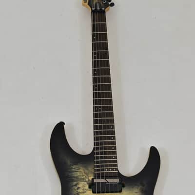 Schecter Reaper-6 FR S Guitar Satin Charcoal Burst B-Stock 2364 image 3