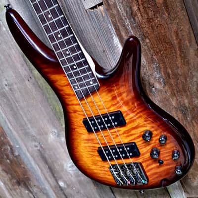 Ibanez SR400EQM-DEB Standard Soundgear Bass - Dragon Eye Burst image 3