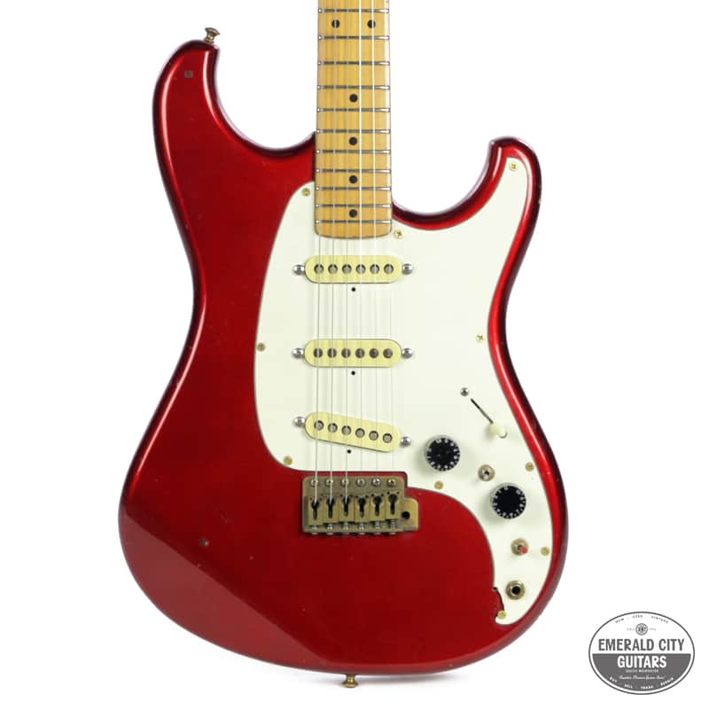 ギター Ibanez BLAZER SERIES Vintage 1981 Ibanez BL550 Blazer Series Electric Guitar Fire Red