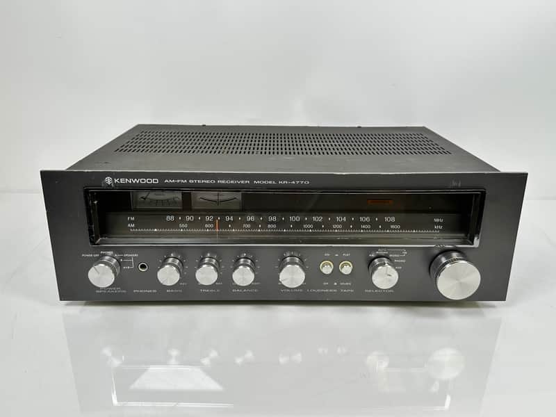 Kenwood KR-4770 Vintage Receiver-Rare Dark Face image 1