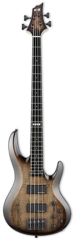 Brand New ESP E-II BTL-4 String Bass Guitar in Black Natural Burst