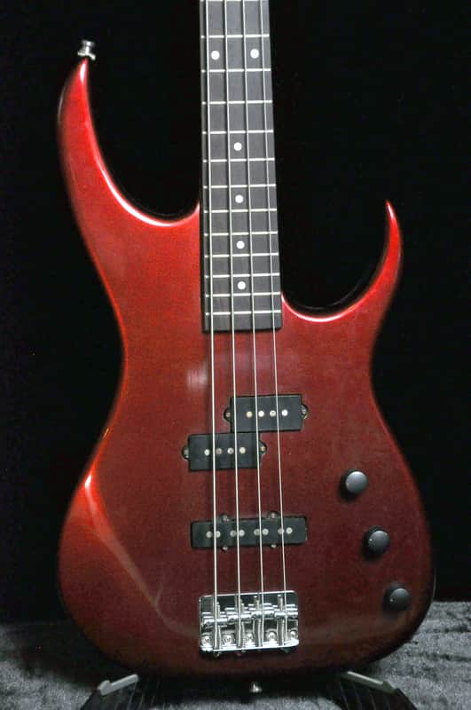 1990 Ibanez EX Series EXB-404 - Burgandy Red image 1
