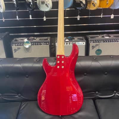 G&L Fullerton SB1 40 Aniversario Bajo Eléctrico Crimson Red image 4