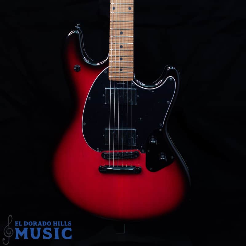 Ernie Ball Music Man StingRay HT Guitar Raspberry Burst image 1