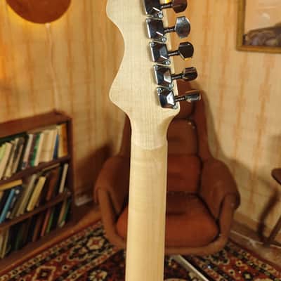 Formanta Style USSR Electric Guitar Built In Tone Bender Soviet Germanium Fuzz image 9