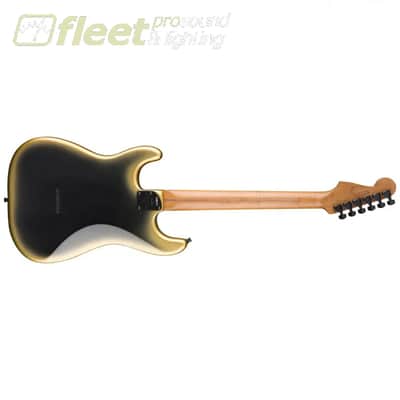 Fender USA Limited Edition American Professional II Stratocaster, HSS, Roasted Flame Maple Fingerboard Gold Night - 0173912771 image 2