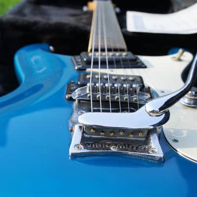 Mosrite USA V65 Mark I 1994 - blue metalic image 9