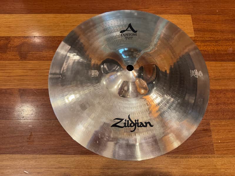 Zildjian 12" A Custom Splash Cymbal 1993 - Present - Brilliant image 1