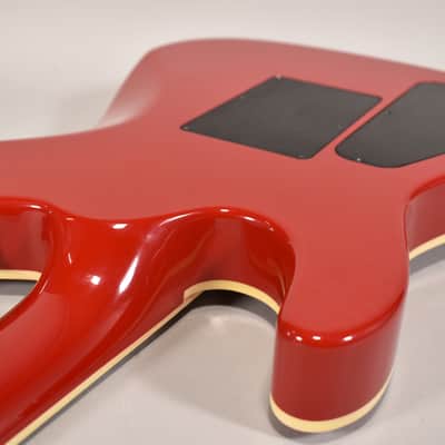 1987 Jackson USA Custom Neck-Thru Telly Style Red Vintage Electric Guitar w/OHSC image 14