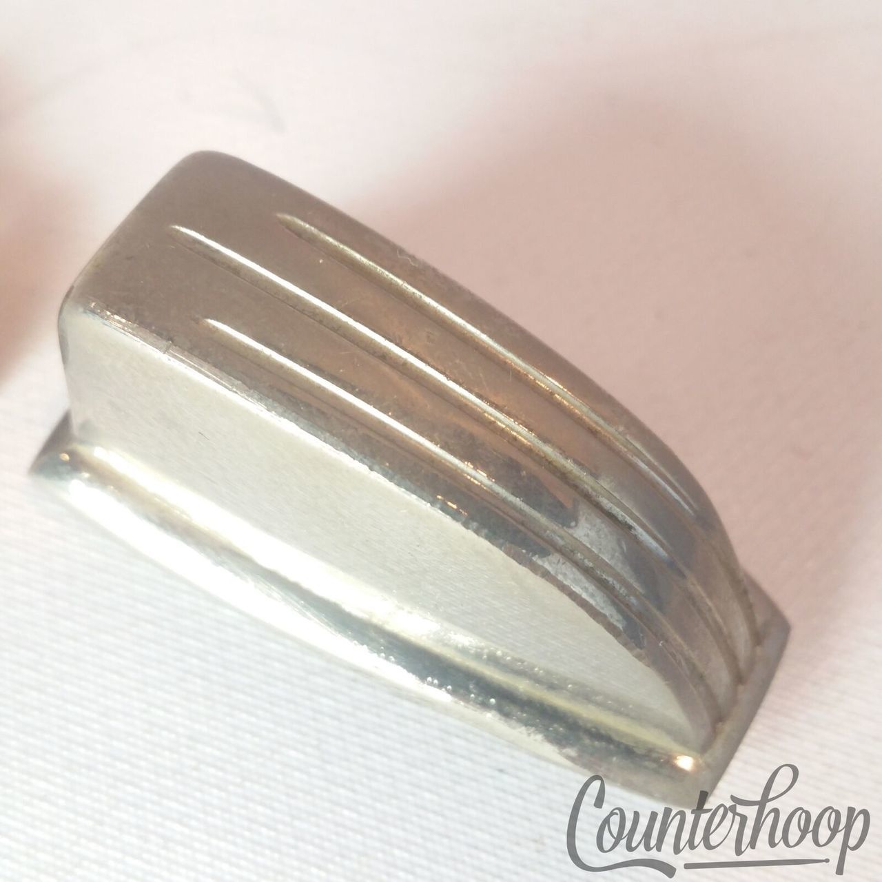 Ludwig 1x Tom/Snare Drum Small Super Classic Lug Nickel 1 1/4" Vintage 40s-50s* — main photograph