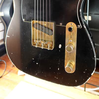 TMG "The Wilson" (Pre-Gatton Model) Telecaster - Black Relic image 4