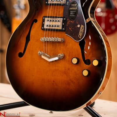 GRETSCH G2622 Streamliner Center Block Double-Cut with V-Stoptail Laurel Fingerboard Broad’Tron BT-3S Pickups Forge Glow image 5