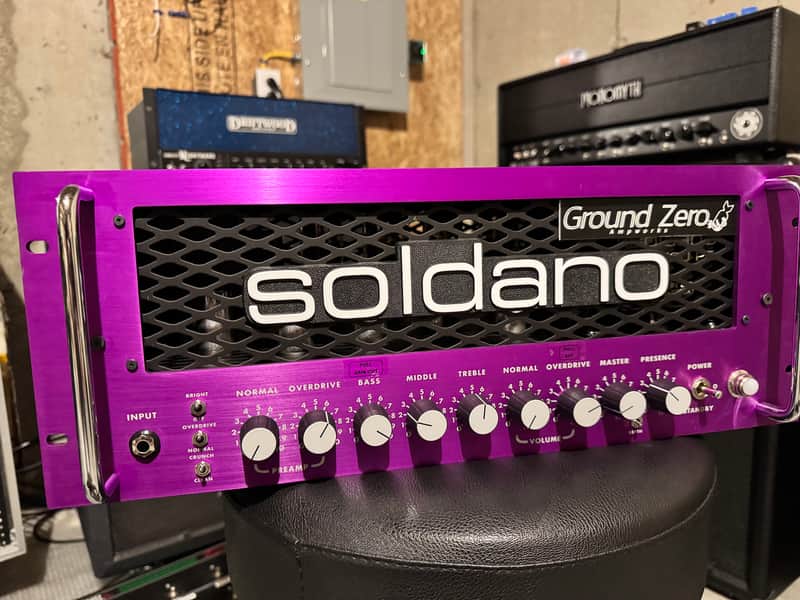 Soldano SLO-100R 2-Channel 100-Watt Rackmount Ground Zero Modded image 1