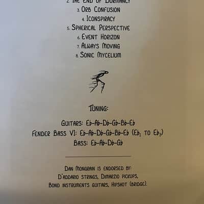 Voivod - The Wake - Guitar and Bass tab / tablature Book image 3