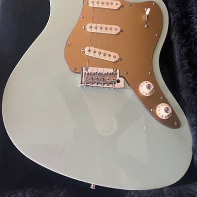 Fender Fender Parallel Universe II Stratocaster Jazzmaster 2020 - Transparent Seafoam Green image 9