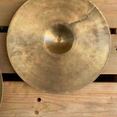 SABIAN HH 13" FUSION HI-HAT HATS / MADE IN CANADA / EARLY 80s MODEL image 3