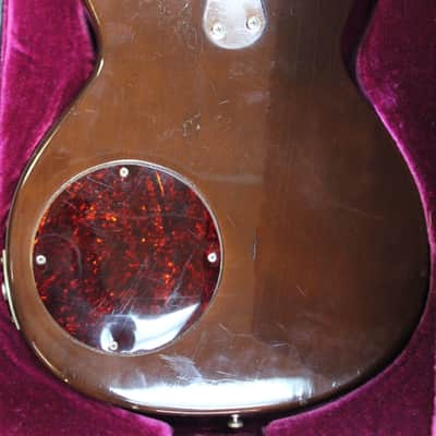 Brown-Colored Mosrite of California Blues Bender Model Guitar image 6