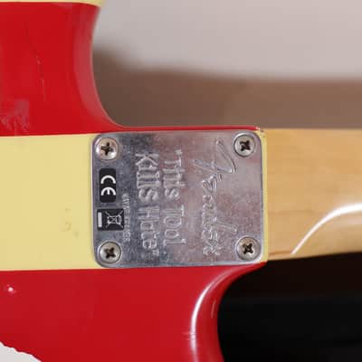 Fender Wayne Kramer Artist Series Signature Stratocaster 2011 Stars & Stripes image 15