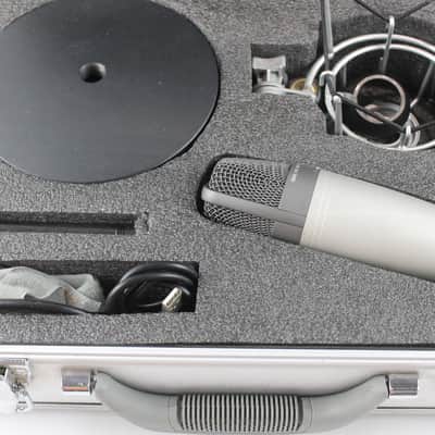 RARE, DISCONTINUED SAMSON C03U USB CONDENSER MICROPHONE IN CASE WITH ACCESSORIES - GOOD, USED & WORKING image 2