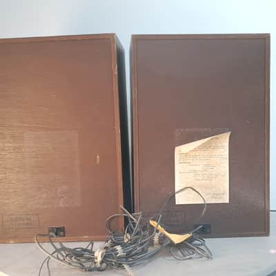 Sony SS-250 Bookshelf Speakers Pair Vintage 2 Way HiFi Stereo Home Audio image 3