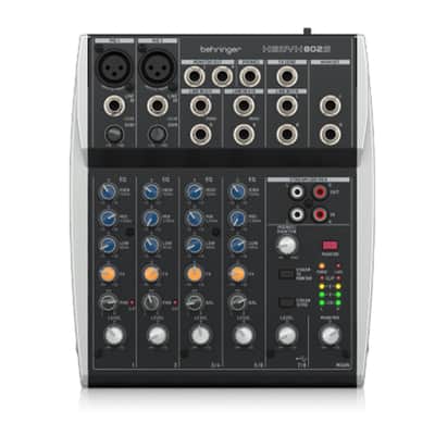 Behringer XENYX 802S Premium Analog 8-Channel Mixer with USB Streaming Interface image 1
