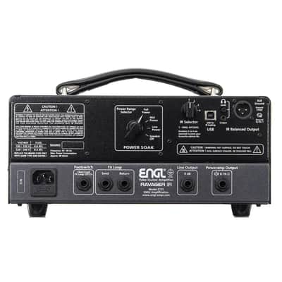 ENGL E725 Ravager IR 20 Watt Compact Tube Guitar Amplifier Head w/ IR Loader image 3