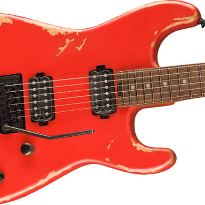 SPECIAL ORDER! Charvel Pro-Mod Relic San Dimas Style 1 HH FR PF guitar Weathered Orange image 1