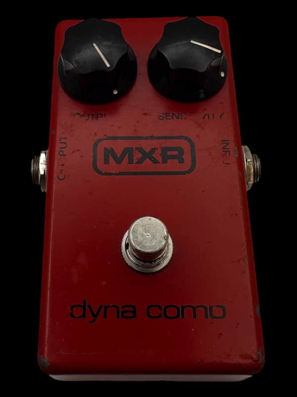 MXR MX-102 Block Dyna Comp 1975 - 1984 - Red X6498 image 1
