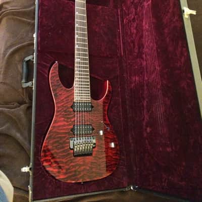 Ibanez RG927QM Premium Red 7 String image 8